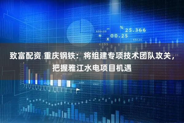 致富配资 重庆钢铁：将组建专项技术团队攻关，把握雅江水电项目机遇